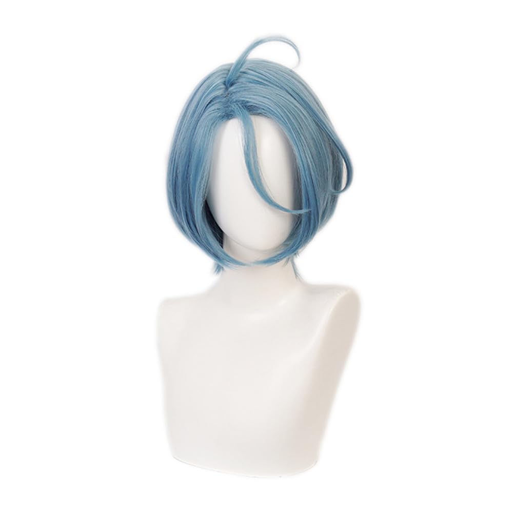 Eileen Ensemble Stars! HIMERU Cosplay Wig, Heat-Resistant, Anime Wig, Disguise Wig, School Festival Wig [Includes Net]