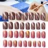 Trendy Cat Eye Fake Nails L10 For Women In 2 Styles