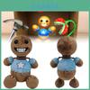 Мягкая игрушка Kick The Buddy, Кристально-мягкий мех, Коричневый, Высота 30 см, Наполнитель из ПП хлопка
