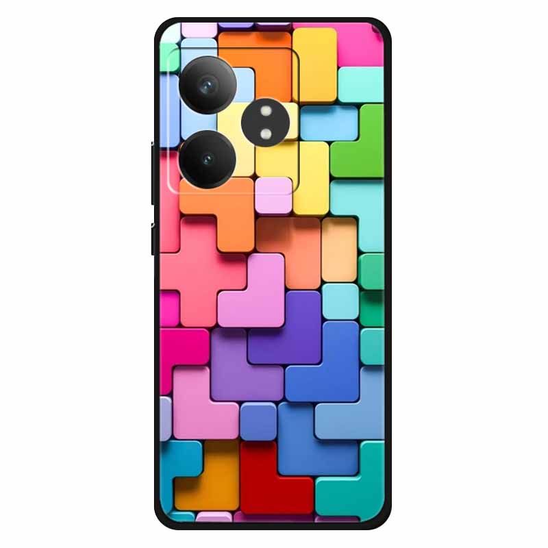 Чехол Для Realme GT 6T / GT 6 Чехлы Силиконовый Планета Расписной ТПУ Мягкая Задняя Крышка Телефона Для RMX3853 Защитный Чехол RMX3851 GT 6