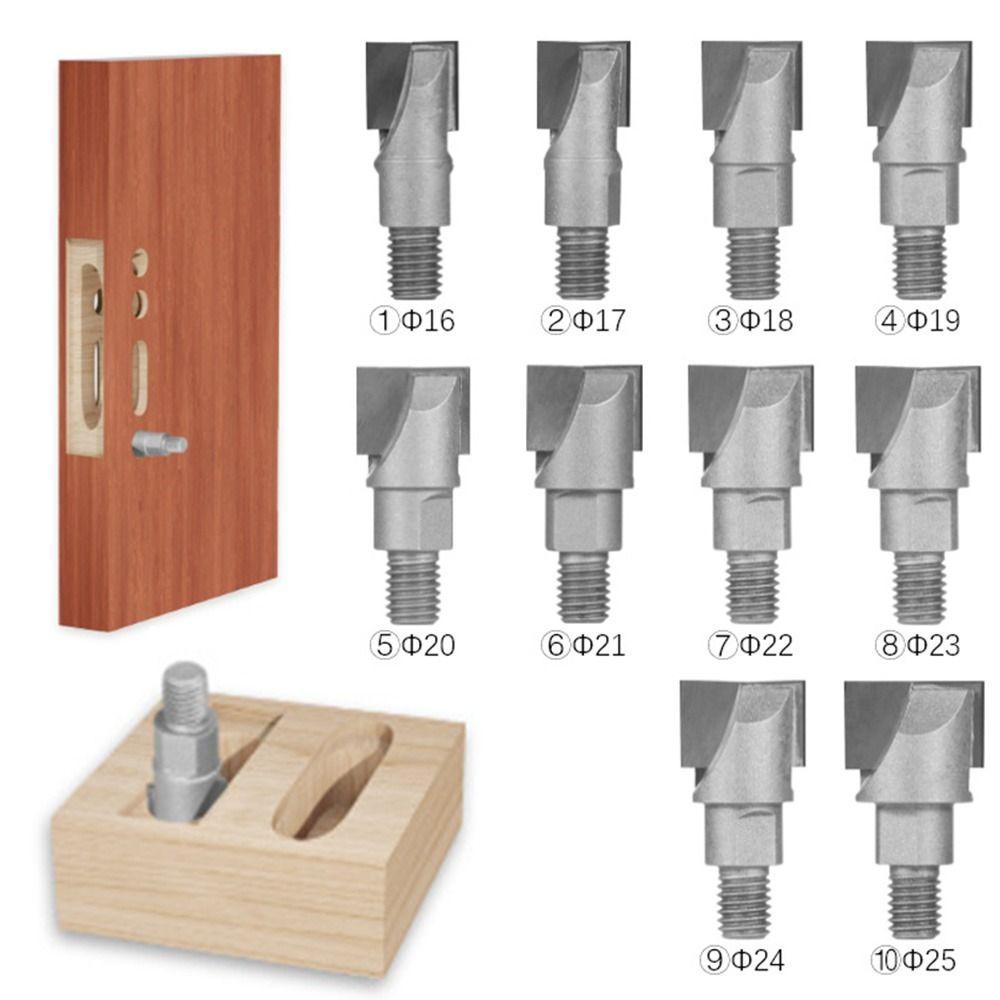 Фреза с хвостовиком 10 мм, резьбовая фреза из углеродистой стали, спиральный нижний нож, резьба по дереву