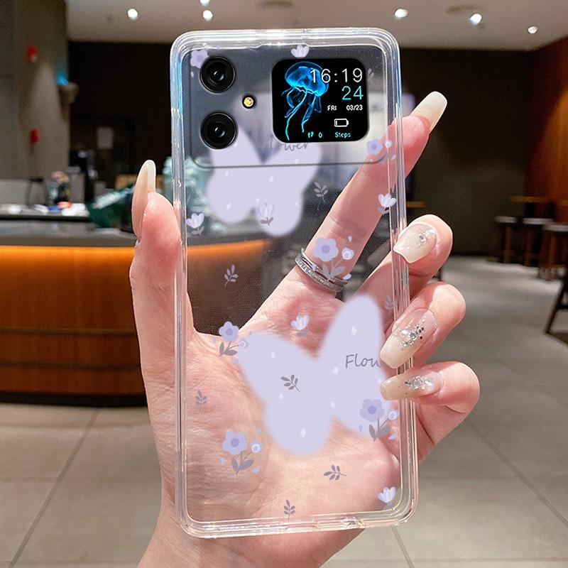 Phone Case For Cubot A20 Butterfly Bow Protective Thin Casing CubotA20 Fundas Coque Transparent Soft Silicone TPU Cover Capa