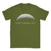 Unisex TShirts Copy Moon Joy Artemis II Space Funny Pure Cotton Tee Shirt Short Sleeve T Shirts Crewneck Tops Plus Size
