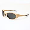 New Outdoor sports, oval-shaped, casual, travel, cycling, retro, and stylish sunglasses for men and women