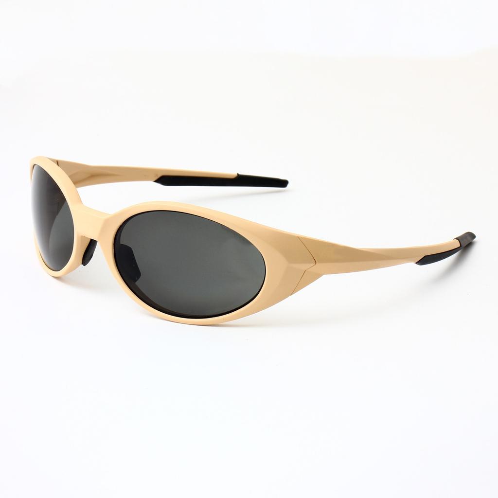 New Outdoor sports, oval-shaped, casual, travel, cycling, retro, and stylish sunglasses for men and women