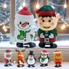 Christmas Wind Up Toys Funny Penguin Elk Snowman Clockwork Walking Toys For Festive Party F Avor Bag Filler