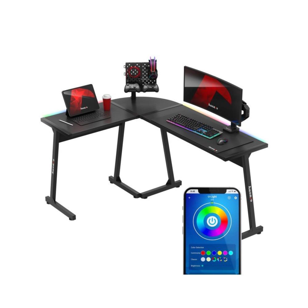 Huzaro Hero 6.0 Black Rgb Gaming Desk
