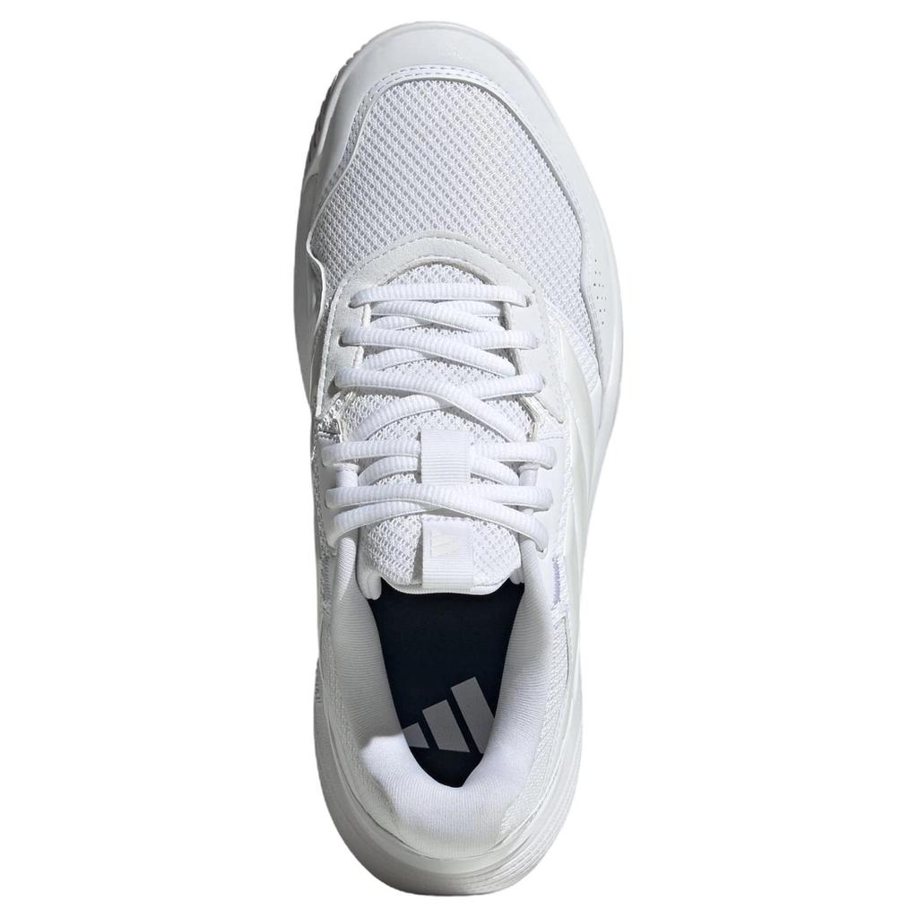 adidas Игровая площадка Синтетическая кожа Полиэстер Удобные Универсальные Дышащие Поддержка Теннисные кроссовки Женские кроссовки Белый KI3600