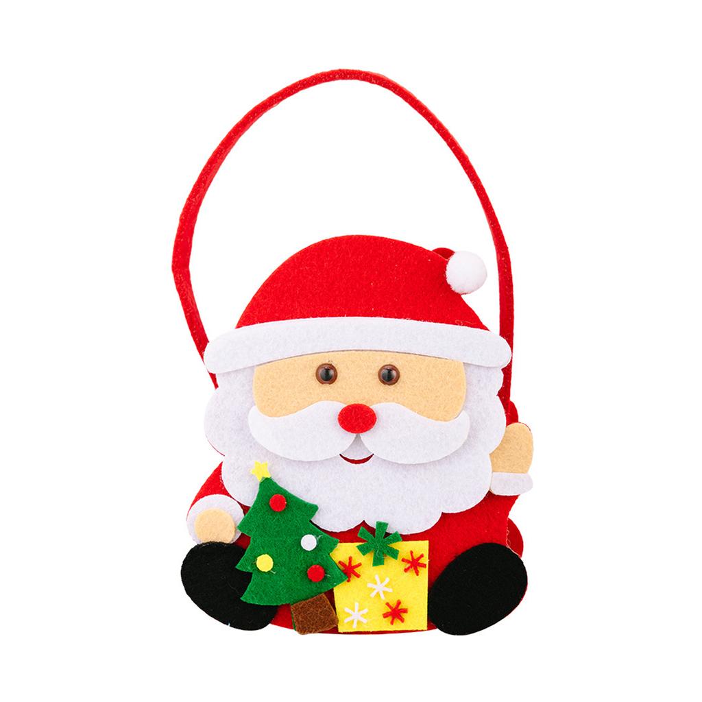 Christmas Decoration Cartoon Tote Bag Christmas Gift Bag Children's Candy Bag Gift Bag