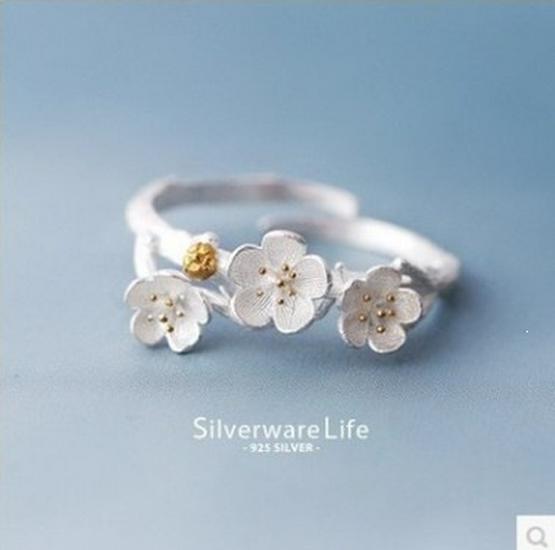 Korean Cute Cat Open Women's Ring