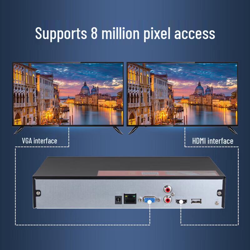 Dahua HD Network Video Recorder (NVR) CN plug (adapter included)