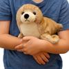 Fluffy Sea World Animal Stuffed Dolls Soft Seal Stuffed Animal  Birthday Parties