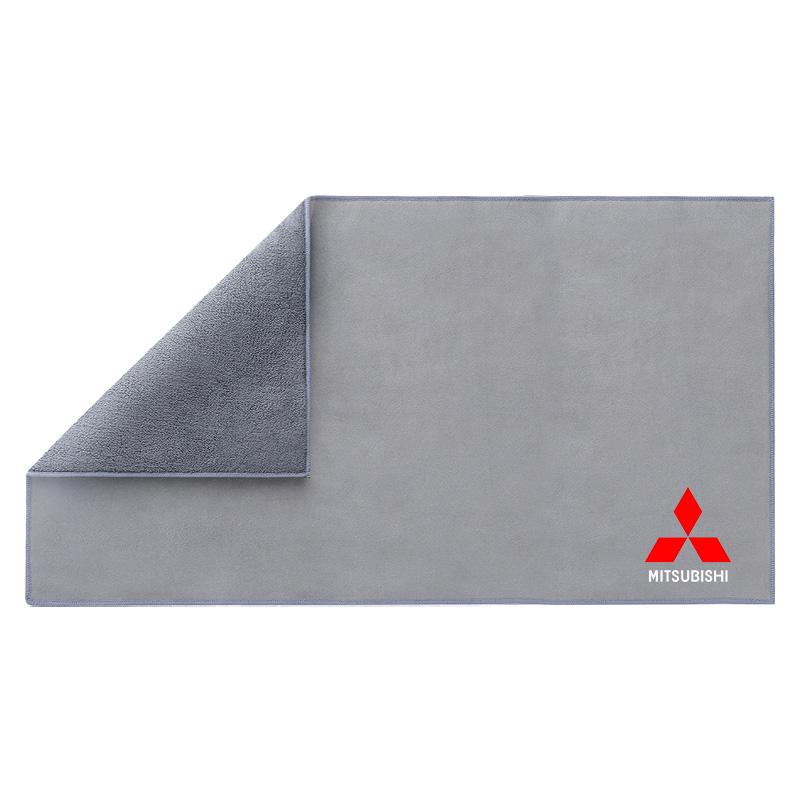Microfiber Cleaning Car towel Clean Rags Car accessories For For Mitsubishi Pajero Outlander Montero Lancer Triton l200 Galant