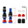 1 Set with Wrench Tubeless Tire Valves Aluminum Zinc Zinc Alloy Schrader Valve Kits  Bicycle Repair