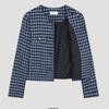  She S miSS  Check Tweed Jacket Swwjko31010 Bl