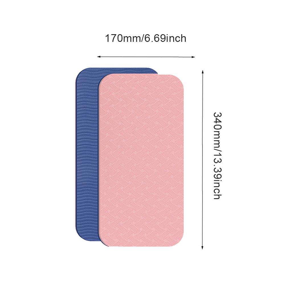 2Pcs Knee Mat Comfortable Knee Elbow Protective Cushion Protective Pad for Elbow Leg Arm Balance Exercise Fitness Workout