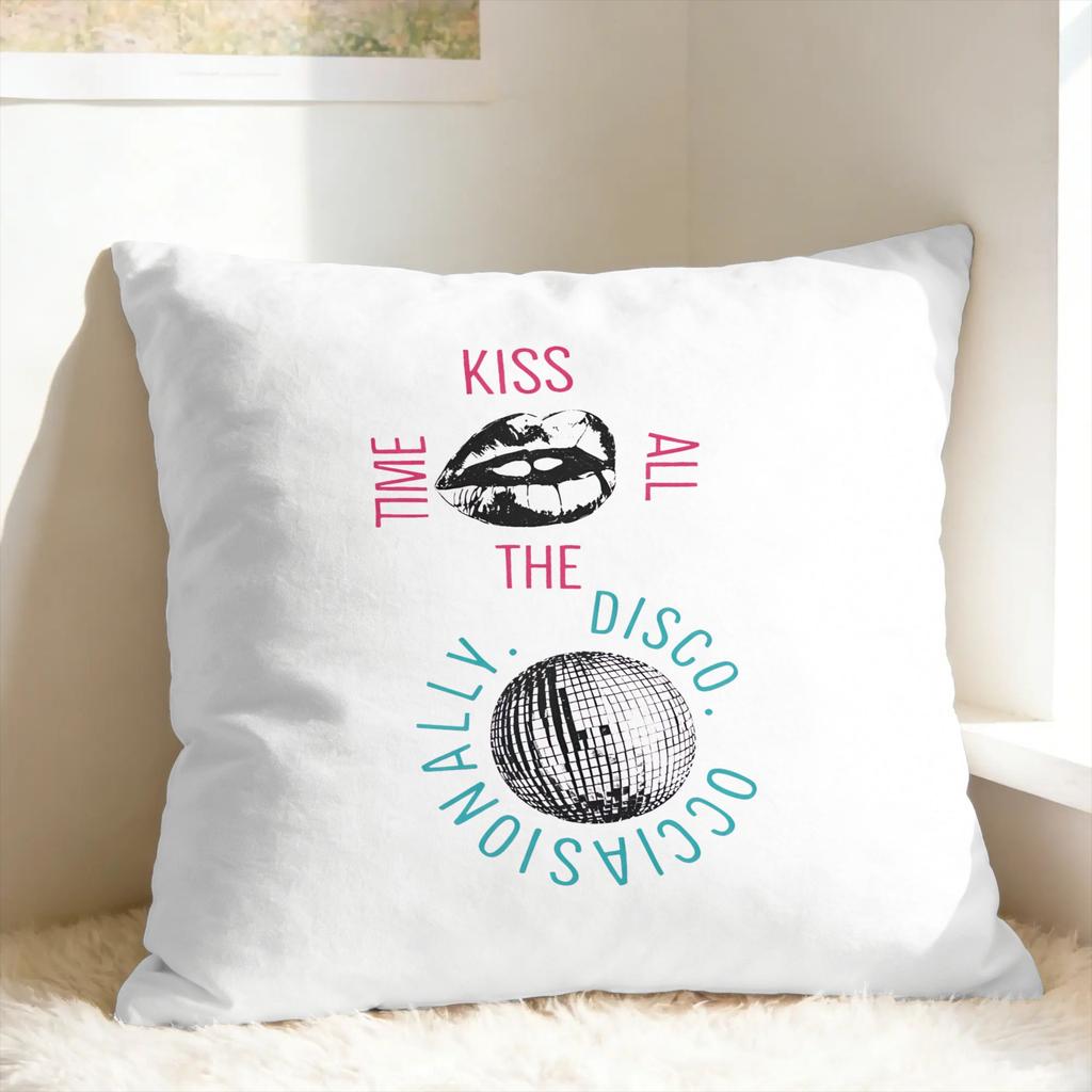 Наволочка для подушки Singer H-Harrys S-Styles Kiss Al the Time Удобная наволочка для дивана кушетки кровати гостиной Ретро Модная наволочка