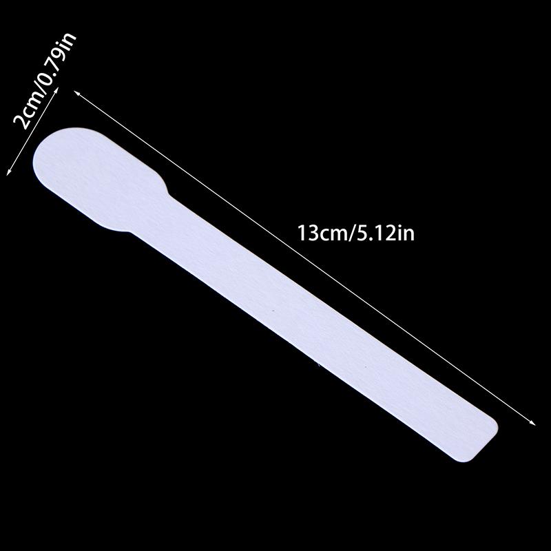 100/200Pcs White Disposable Perfume Test Strips Multi-use Blotter Paper for Essential Oils Sampling Fragrance Testing