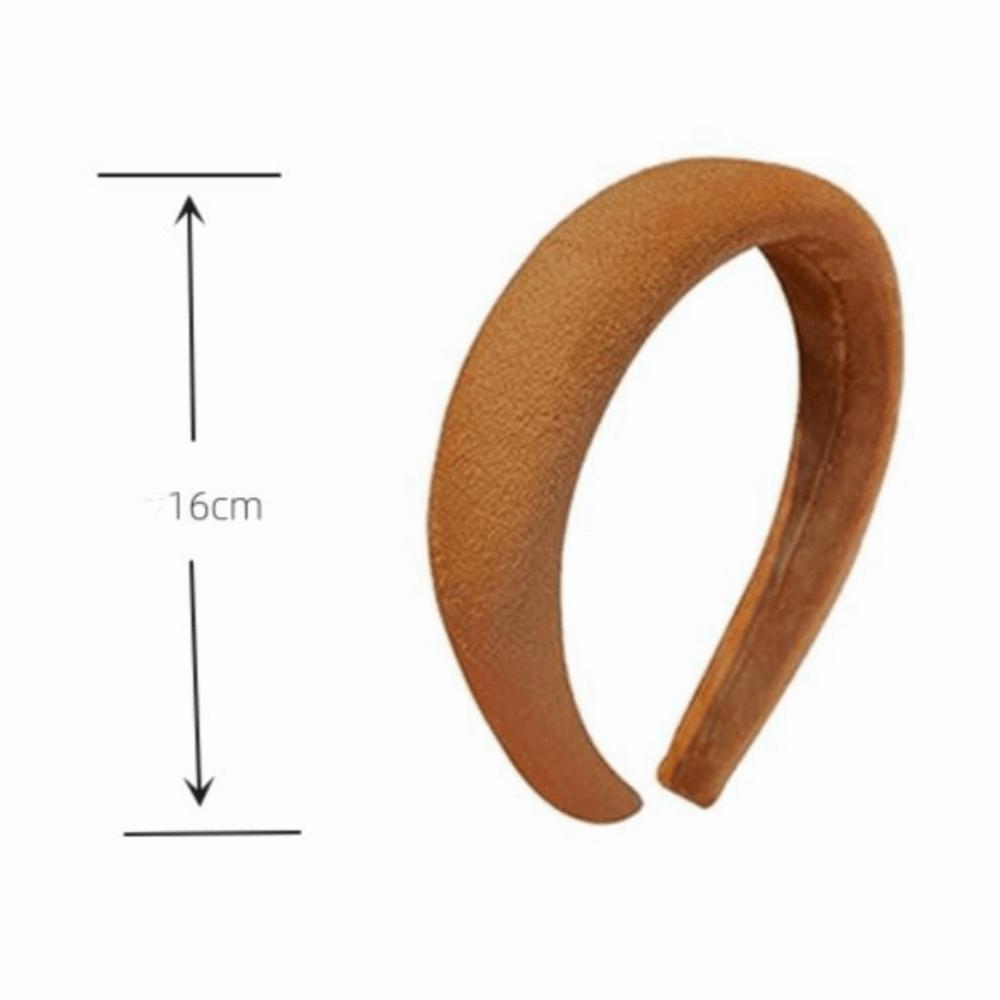 Sponge Padded Sponge Padded Headbands Solid Color Thick Hair Hoop Bands Fashion Hair Hoop Girls