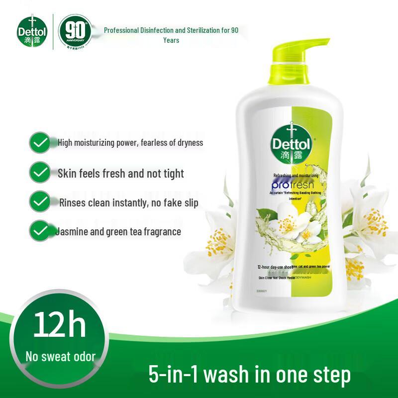 Dettol Увлажняющий гель для душа с жасминовым зеленым чаем