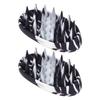 2pcs Silicone Shampoo Brush Head Scalp Hair Washing Comb Ergonomic Scalp Clean Scrubber