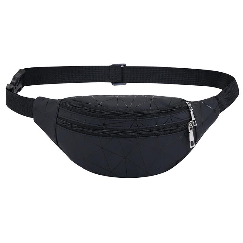 Женская сумка через плечо и пояс в форме ромба с двумя карманами - осень/зима 2020 г.