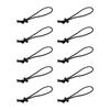 10Pcs Adjusted Elastic Bungee Strap Hook Camping Luggage Bungee Cord Bungee Cord Clip Elastic Cable Tie Bungee Strap