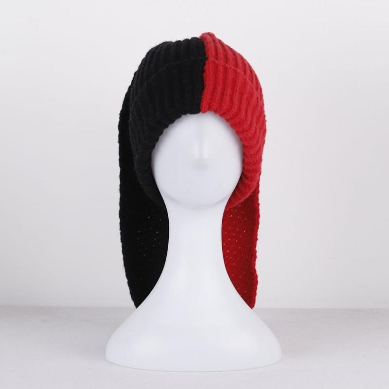 Girls Rabbit Hat Y2K Knitted Ears Hat Cute Rabbit Gifts Warm Winter Hat Adult Children Knitted Ears Winter Photo Props