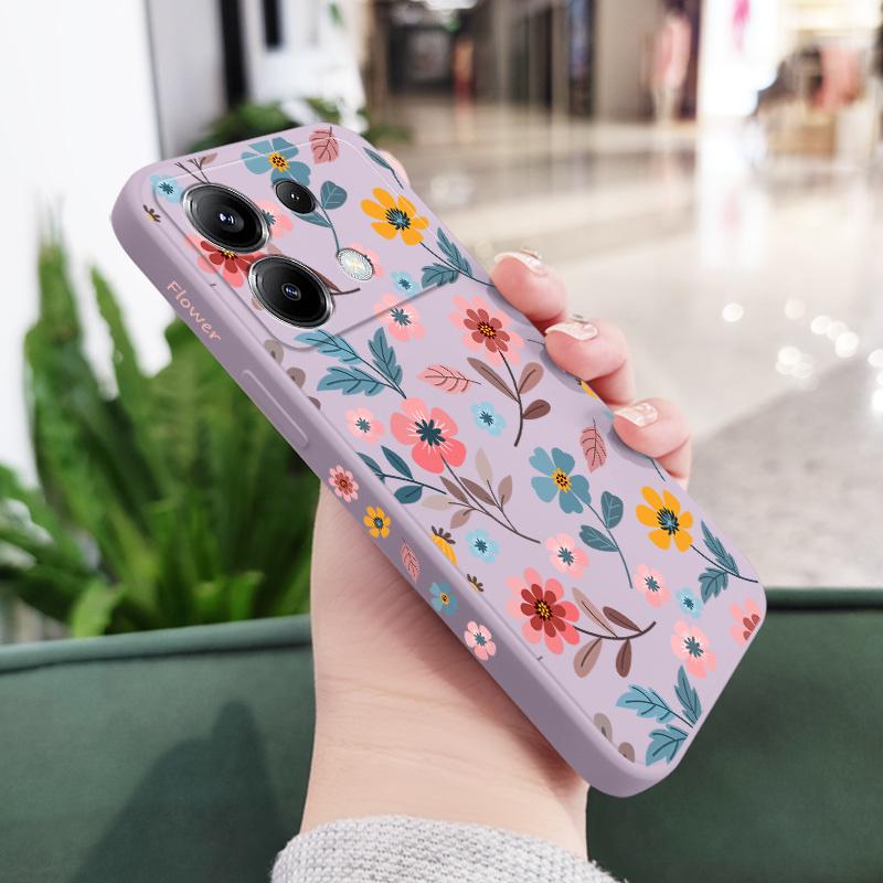 Цветочный стебель Цветок Чехол для телефона Для Xiaomi Poco F8 F7 X7 X6 F6 M6 M5 M5S F5 X5 F4 X4 M4 F3 X3 Ultra Pro GT Силиконовая крышка