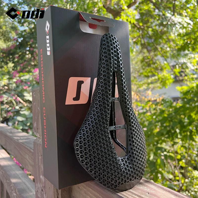 ODI Carbon Fiber 3D Printed Bicycle Saddle Road Mountain Bike Cycling Comfort Performance Seat