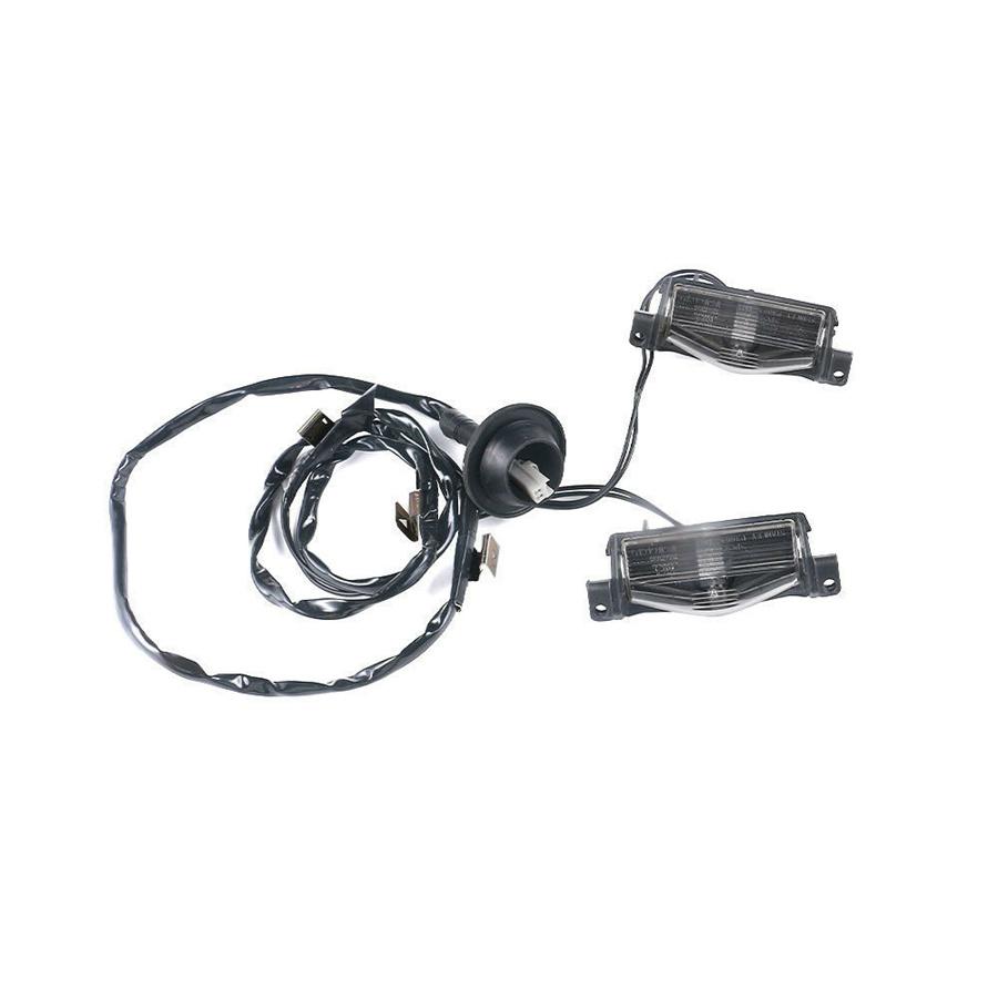 Rear Trunk License Plate Lamp Light Unit For 2009-2013 Mazda 3 2011-2013 Mazda 2