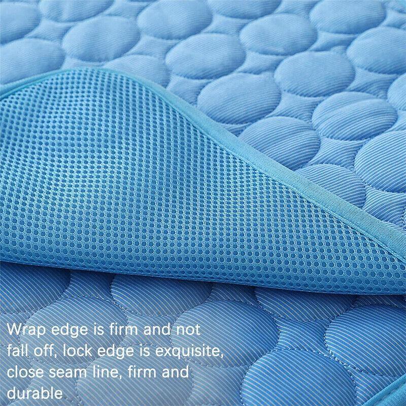 Dog Cooling Mat Summer Pad Pet Mat Bed for Dogs Cat Blanket Sofa Breathable Washable Pet Supplies