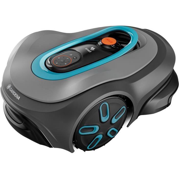 Tondeuse robot - GARDENA - Smart SILENO max 1500 - Surface 1500 m² - DuoConnect - Bluetooth - Tonte des bordures