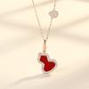Gourd Necklace Women's Fashion Light Luxury Niche High-end Design Pendant Accessories