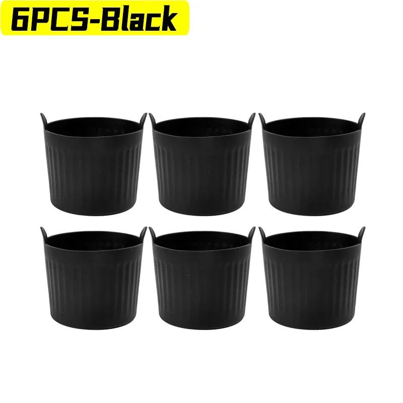 1-20x Air Fryer Egg Poacher Cups Silicone Egg Cooker Mold Custard Tart Desserts Cake Baking Tools Muffin Cases Kitchen Supplies