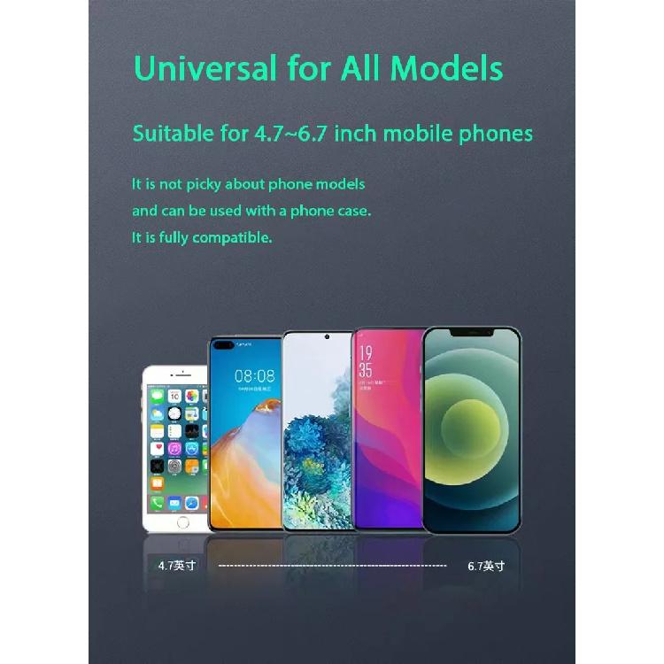 Mobile Phone Holder for Volkswagen ID.7 Tourer 2025 VW ID 7 GTX Car Screen Wireless Charger Stand Gravity Mount Auto Accessories