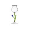 Plant Goblet Crystal Glass Creative Wedding Party Glassware Wine Tasting Glasses Flower CLASSIC BURGUNDY Bordeaux Champagne Cup