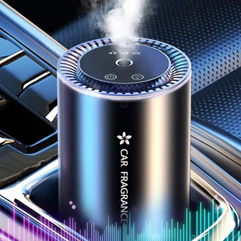 Автомобильный диффузор со светодиодной подсветкой Starry Ambient Light 50 мл, одеколон, парфюм, освежитель воздуха для автомобиля, ароматизаторы для автомобилей, ароматизаторы