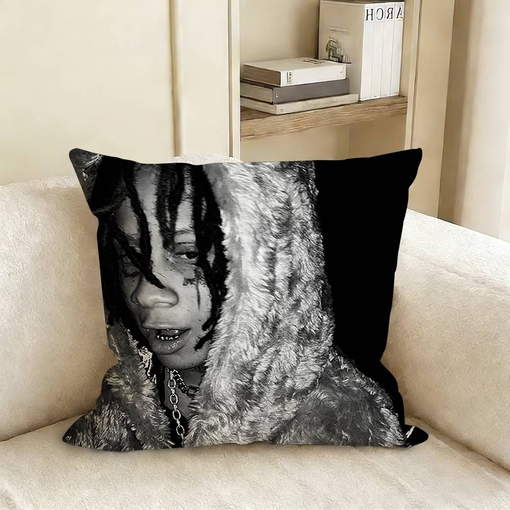 TTrippie RRedd Various Sizes Square Pillow Case For Car Home Bedchamber Decor