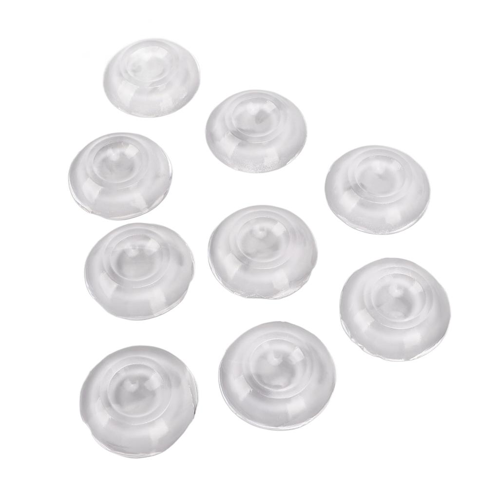 9 шт. прозрачный дверной бампер супер клейкий шумоподавляющий многоразовый силиконовый протектор стены для Doo