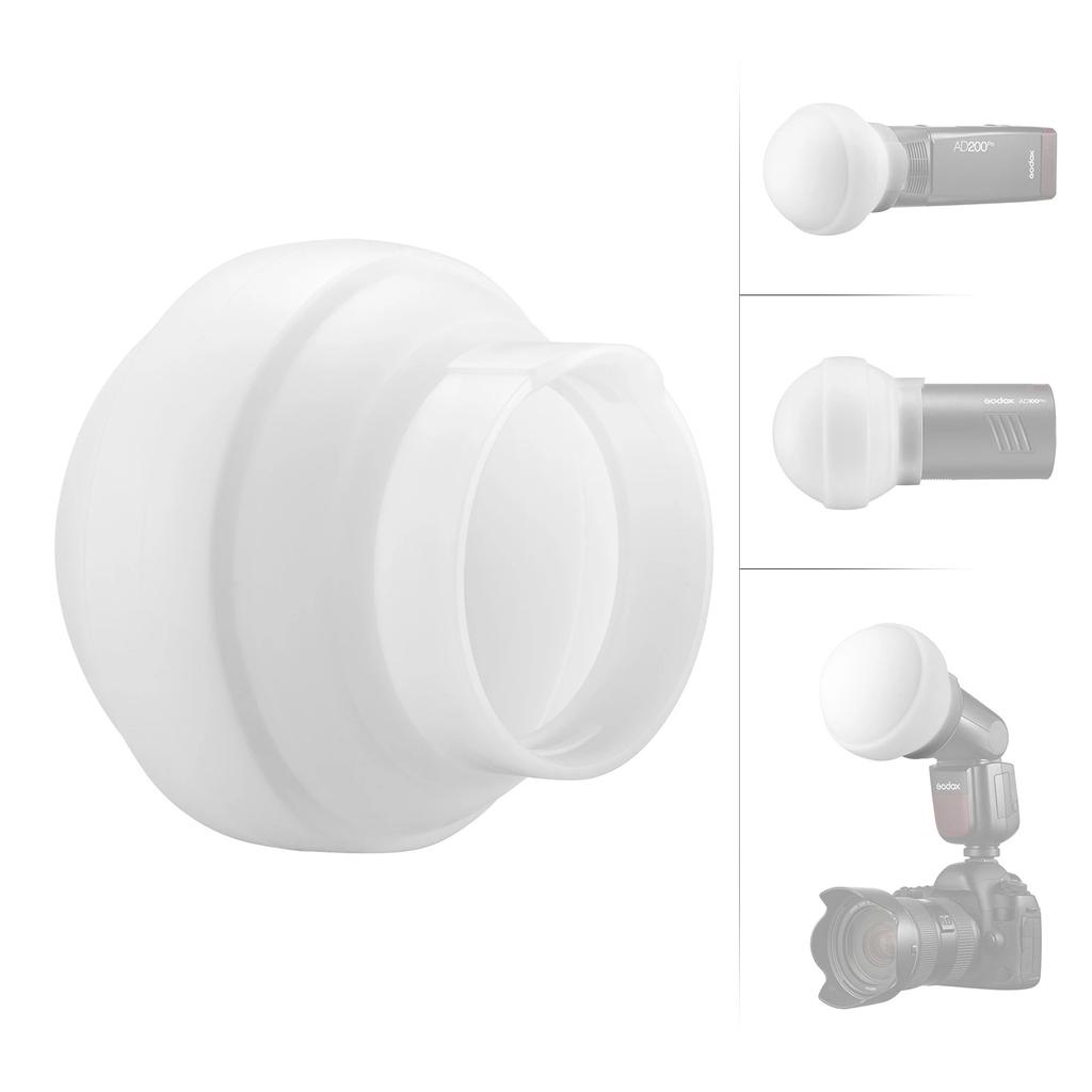 Диффузор-купол для вспышек серии V1 AD100PRO AD200PRO Отличные эффекты смягчения света