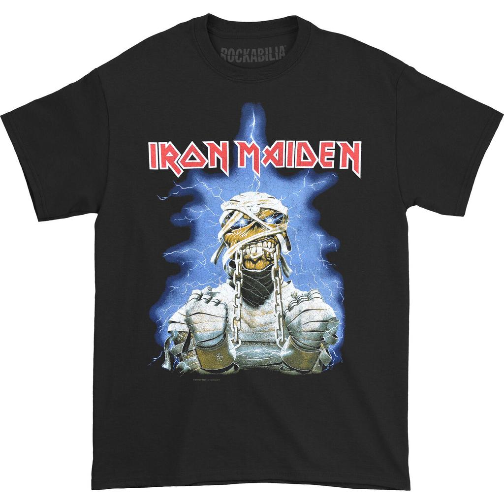 Iron Maiden Унисекс Взрослая футболка с принтом на спине 'World Slavery Tour ´84 - ´85'