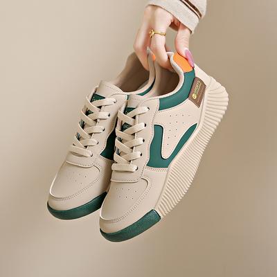 Женские повседневные кроссовки женские осенние кроссовки на платформе со шнуровкой модные толстые кроссовки для ходьбы с мягкой подошвой кроссовки Zapatos