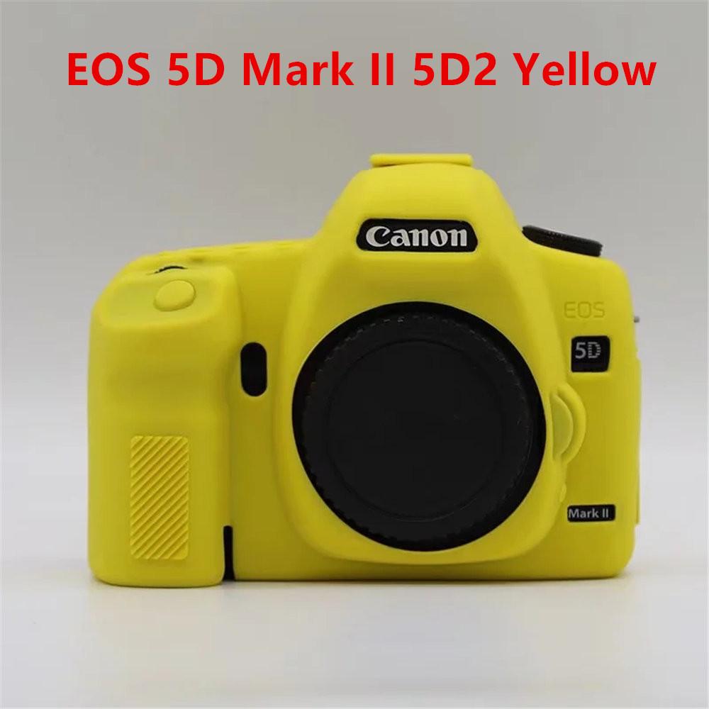 Мягкий силиконовый защитный чехол для камеры для Canon EOS 5D Mark II III IV 5D2 5D3 5D4 6D Mark II 6D2 7D Mark II 7D2 77D 600 700D