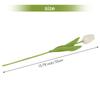 ABUL-20Pcs White 13.8Inch Artificial Tulips Flowers For Party Decoration,Wedding Home Decoration