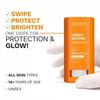 DERMATOUCH Vitamin C Mattifying Sunscreen Stick | SPF 60 PA++++ | Для осветления | Легкий солнцезащитный крем без белого оттенка для всех типов кожи - 20 г