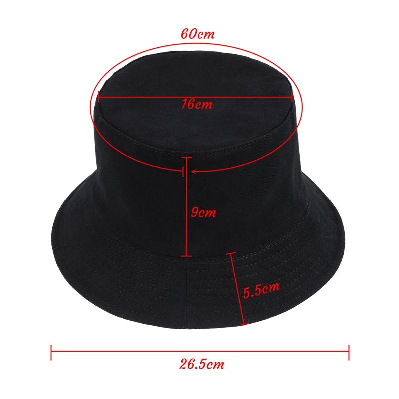 Панама-ведро в стиле аниме «Атака Титанов», летняя Панама в стиле Харадзюку, унисекс, рыбацкие шапки, корейские черные шапки, забавная пляжная кепка