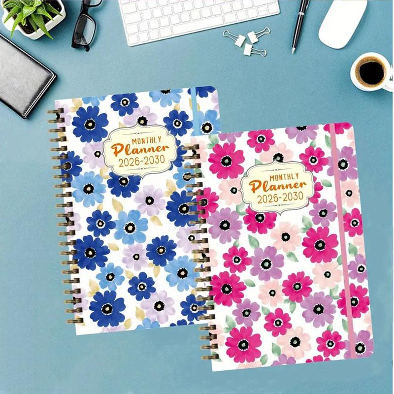 1 шт. Долгосрочный планер на 2026-2030 гг. - 5-летнее издание 2026-2030 гг. - Страницы - для дома, офиса или в подарок - Включает федеральные праздники, высококачественная бумага