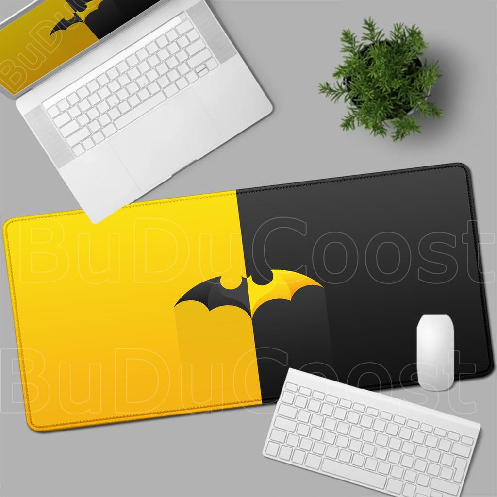 B-Batman Mouse Pad HD Large Gaming Non-slip Rubber Keyboard Desk Mat Office Laptop Computer Pc Gamer Cabinet Mousepad Xxl Carpet