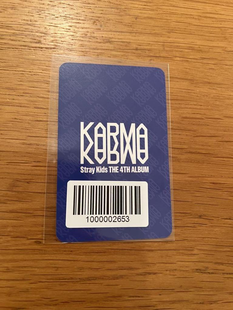 [Б/У] Straykids KARMA Resurrection ФАНС Бонус Феликс